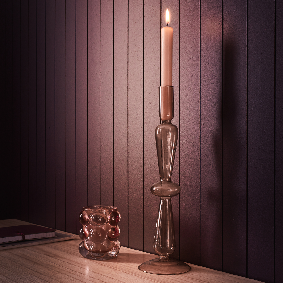 Bougeoir Scone m Rose