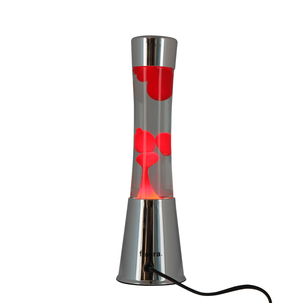 FISURA Lampe à lave Lava silver Argent