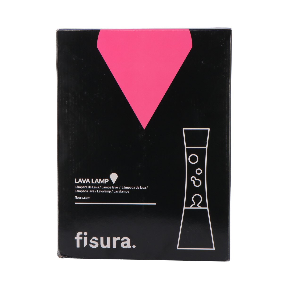 FISURA Lampe à lave Lava pink Rose