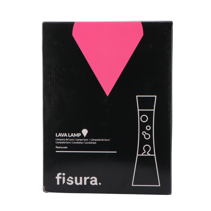 FISURA Lampe à lave Lava pink Rose