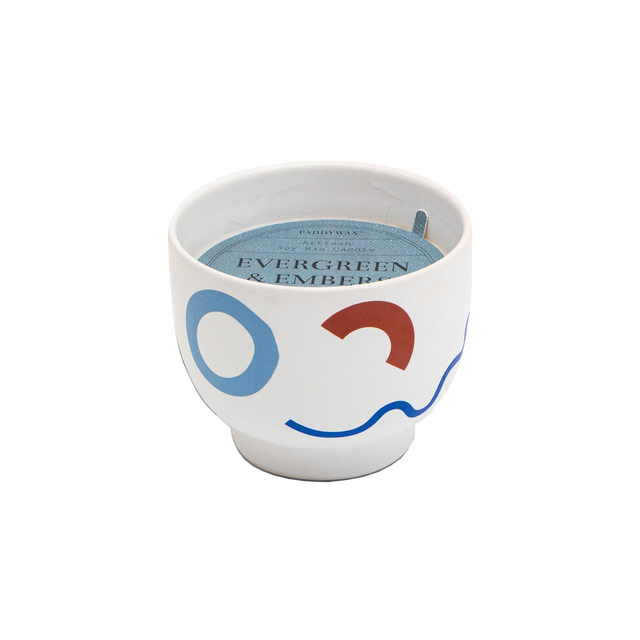 PADDYWAX Bougie parfumée WABI SABI Pervenche / Braises