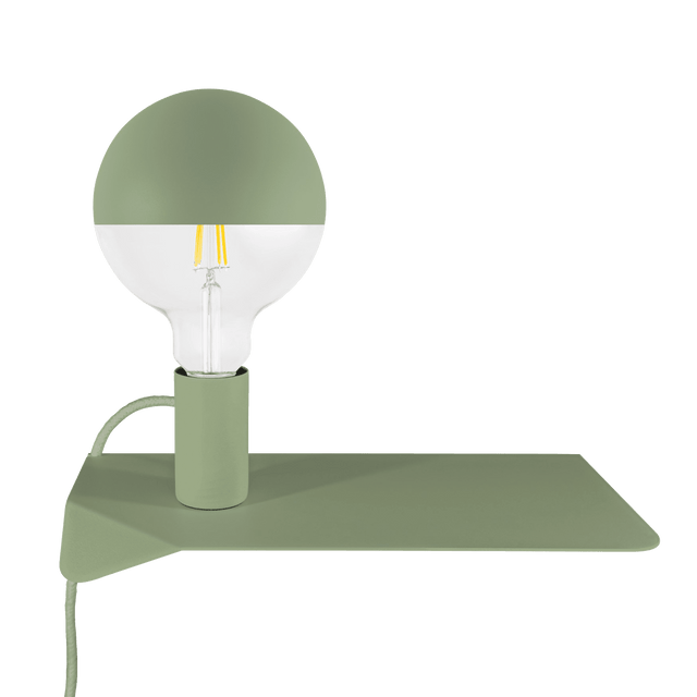 FILOTTO Lampe à poser COMBO vert de gris 17,8 x 30 cm