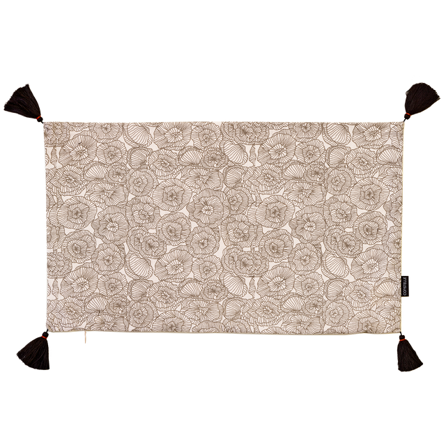 Constelle Housse de coussin EKHI coloris beige 30 x 50 cm