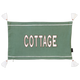 CONSTELLE Housse de coussin Elaia Vert