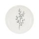 Assiette Dahli Noir