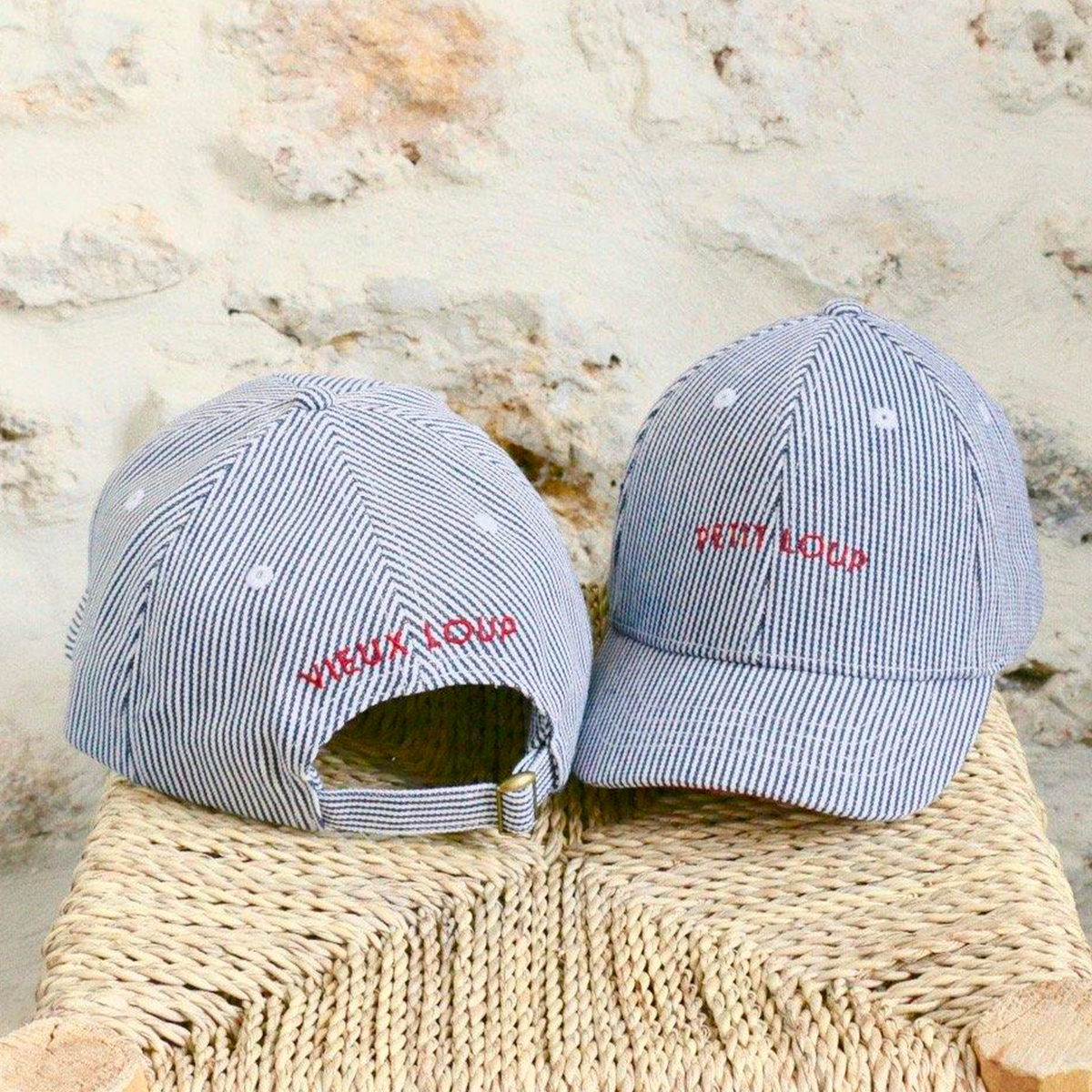 CHAMAYE Casquette Vieux loup Bleu