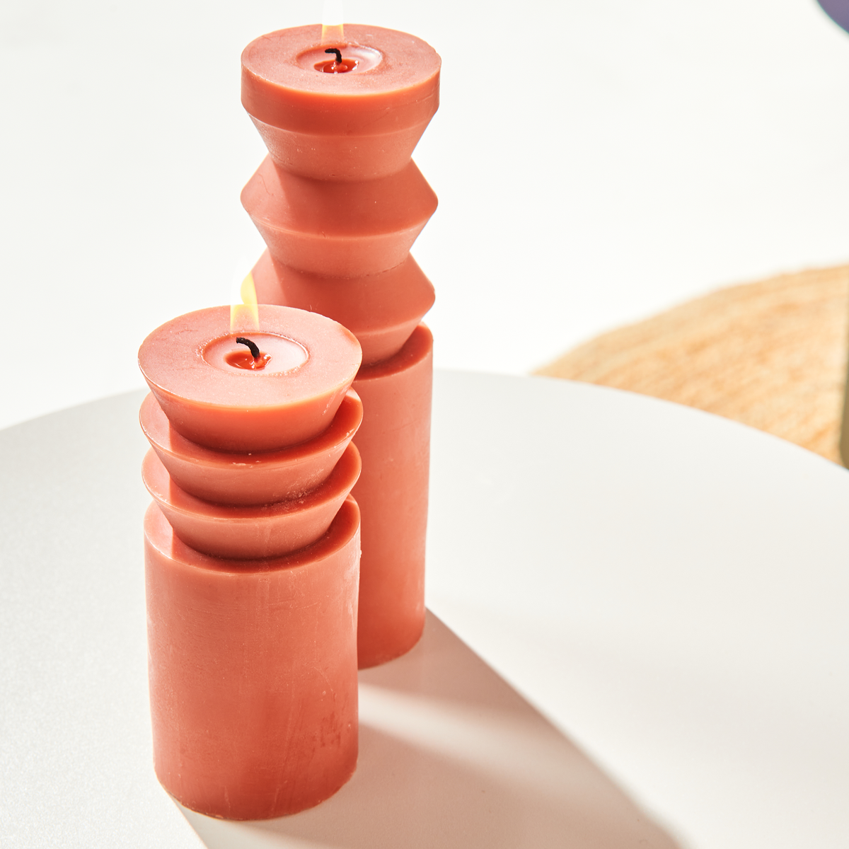 AMADEUS CADES Bougie Escale pm Terracotta