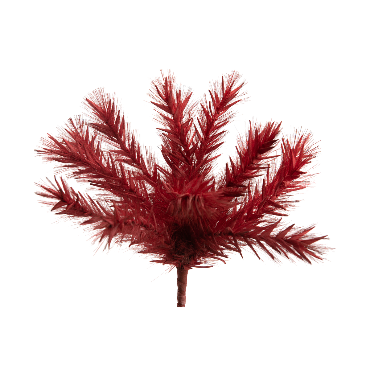 AMADEUS CADES Fleur synthétique Sienna Rouge