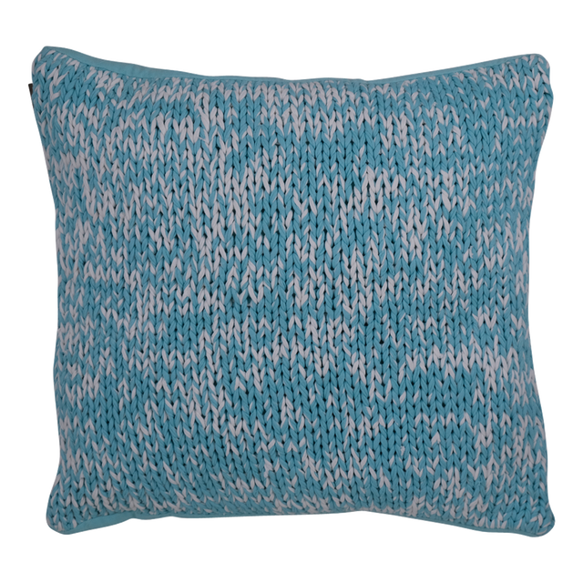 Coussin KNITT coloris multicolore 45 x 45 cm