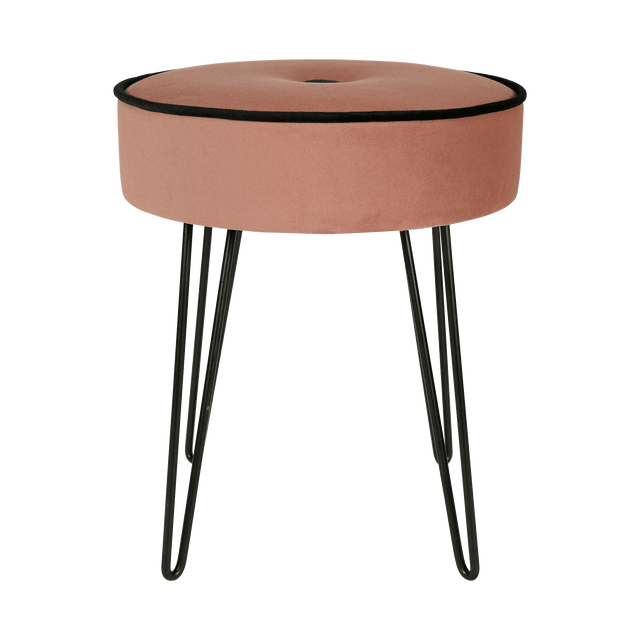 Ostaria Tabouret COSTA coloris rose