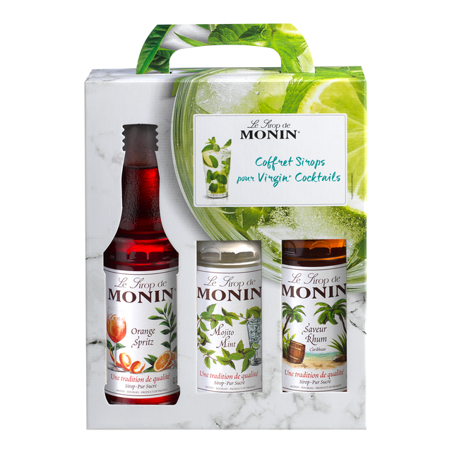 Monin Coffret SIROPS COCKTAIL SANS ALCOOL