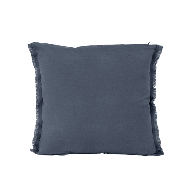 Haomy Housse de coussin BIMINI coloris denim 45 x 45 cm