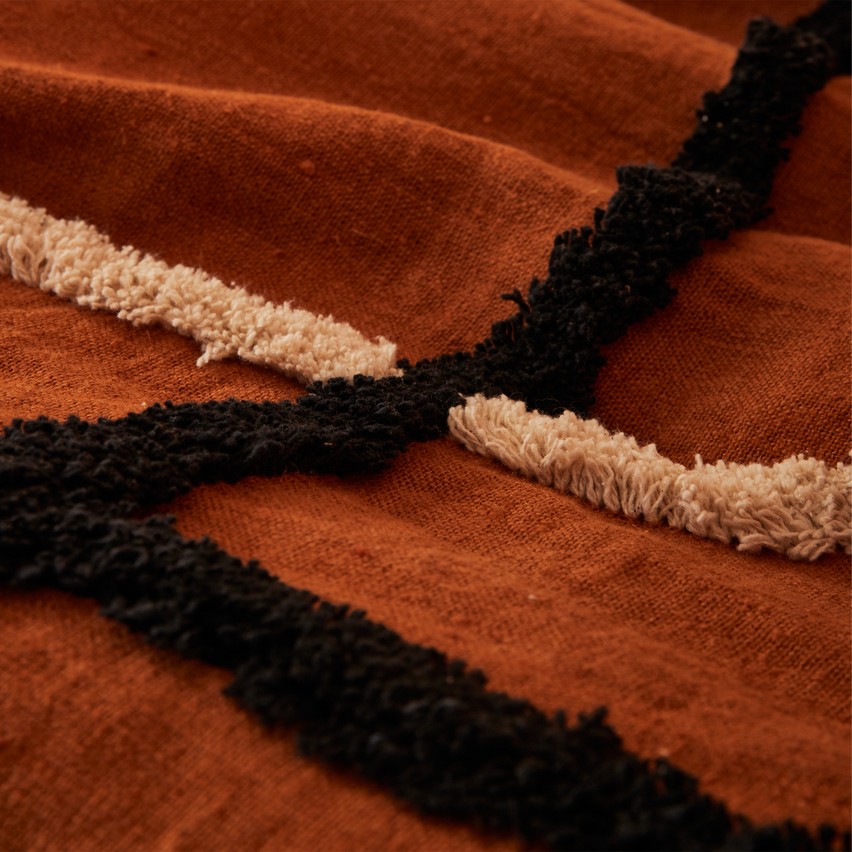 HARMONY Housse d'édredon Tikri Caramel