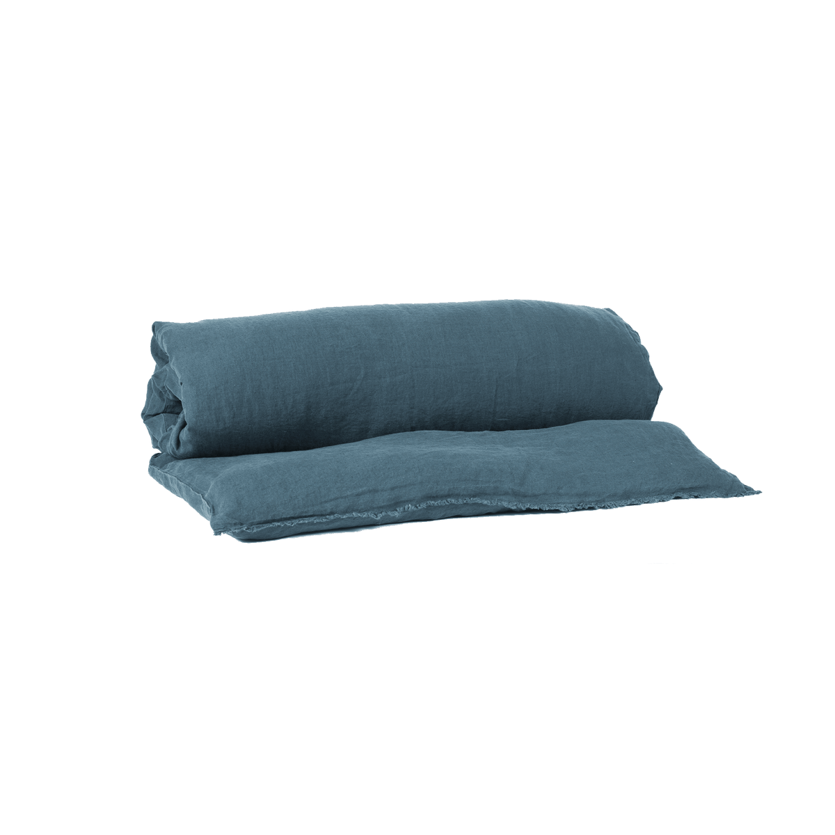 HAOMY Housse d'édredon Viti Bleu de prusse