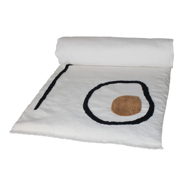 Harmony Housse d'édredon TIKRI coloris blanc