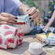 ANOTHERWAY Film alimentaire Bee wrap Multicolore