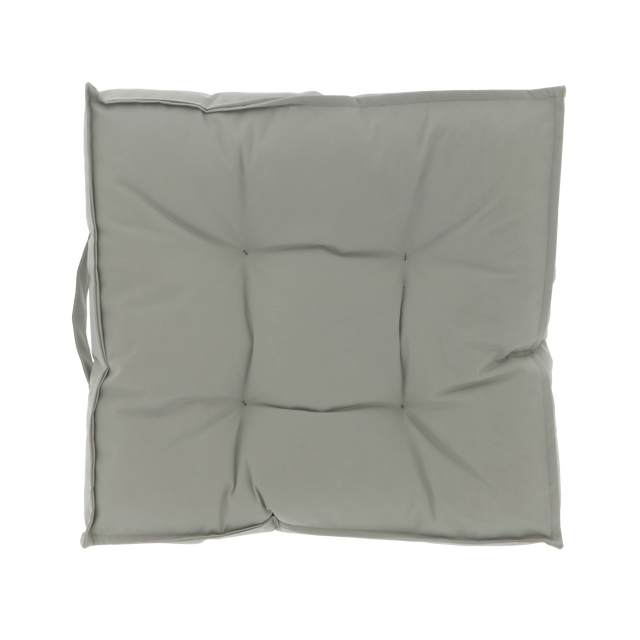 Coussin de sol UNIK coloris gris 43 x 43 cm