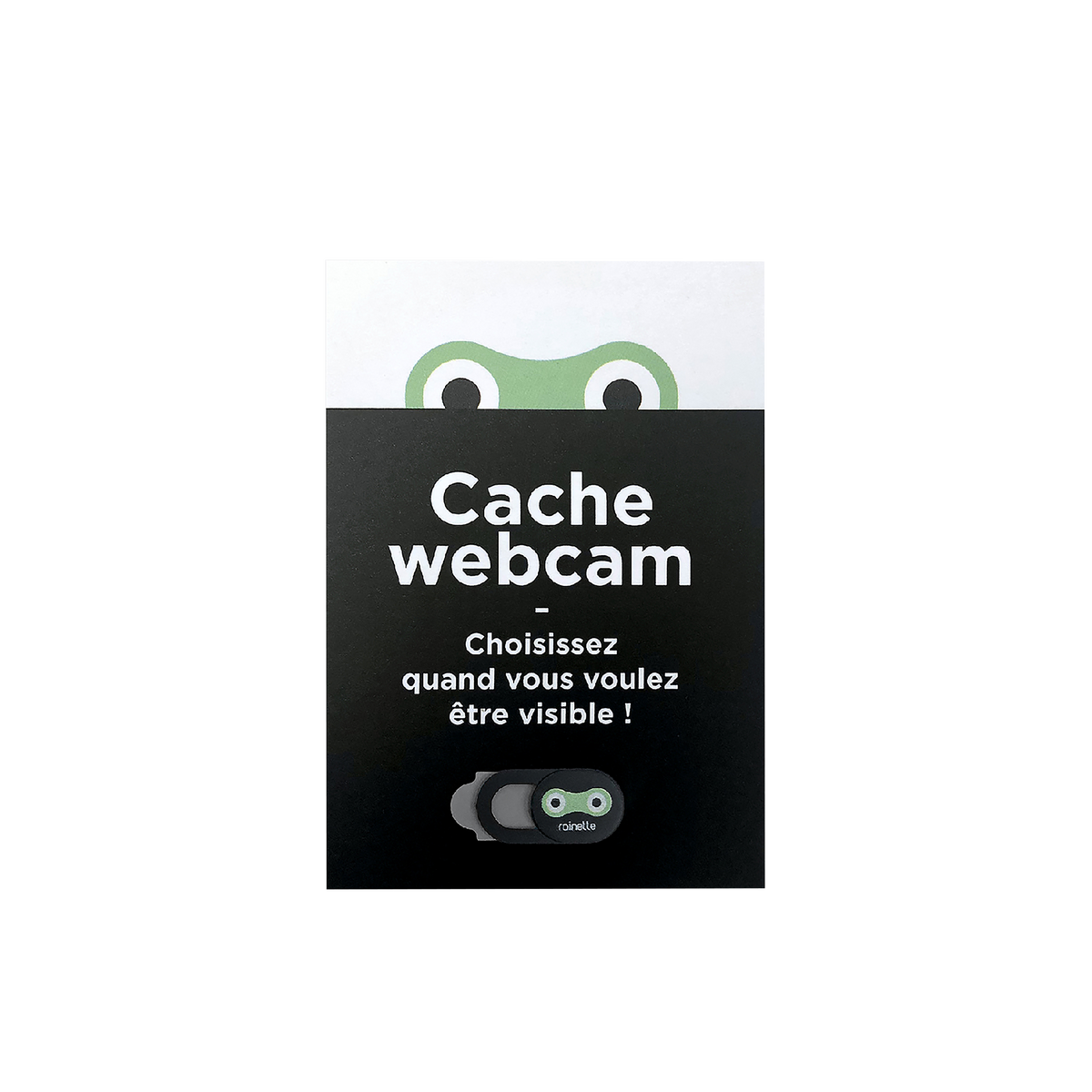 RAINETTE Accessoire ordinateur Cache-webcam Noir