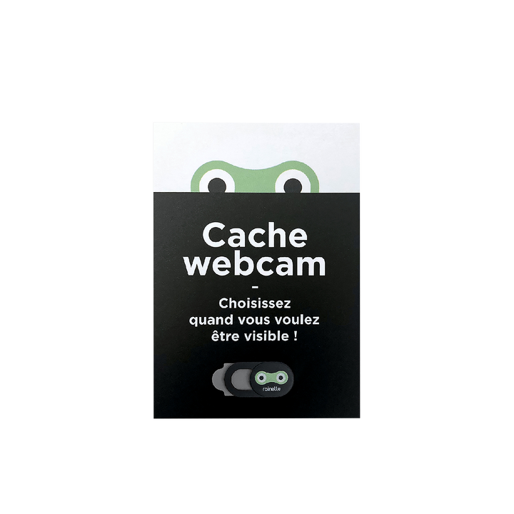 RAINETTE Accessoire ordinateur Cache-webcam Noir