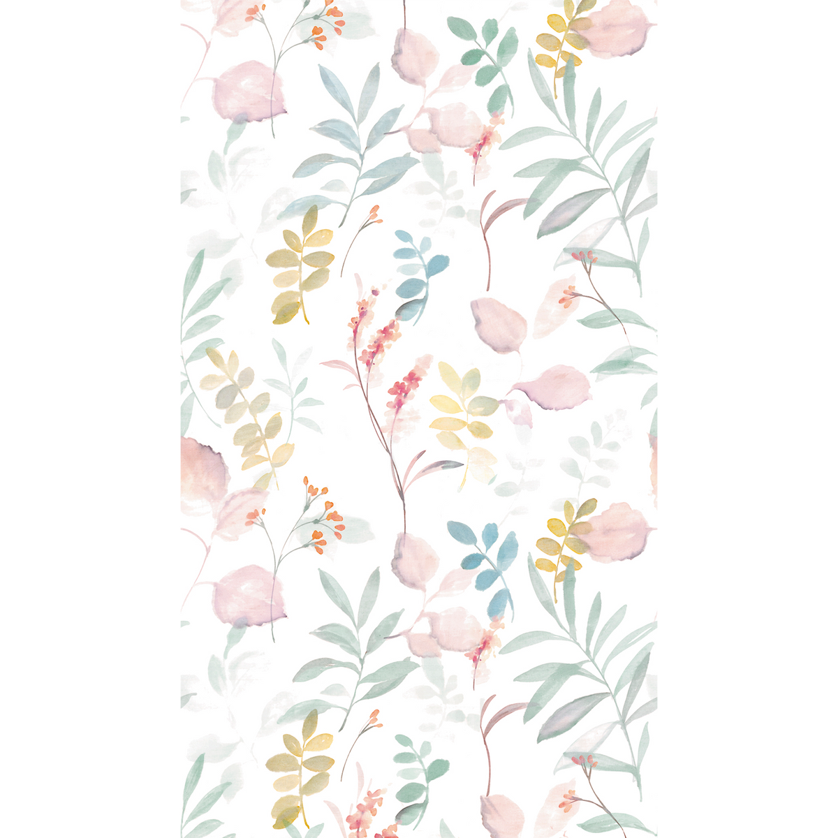 Papier peint panoramique L Zia Multicolore Satiné