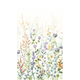 Papier peint panoramique L Jasmine Multicolore Satiné