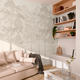 4MURS Papier peint panoramique L Belleme Sable beige Satiné