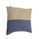 Coussin Half Navy/beige