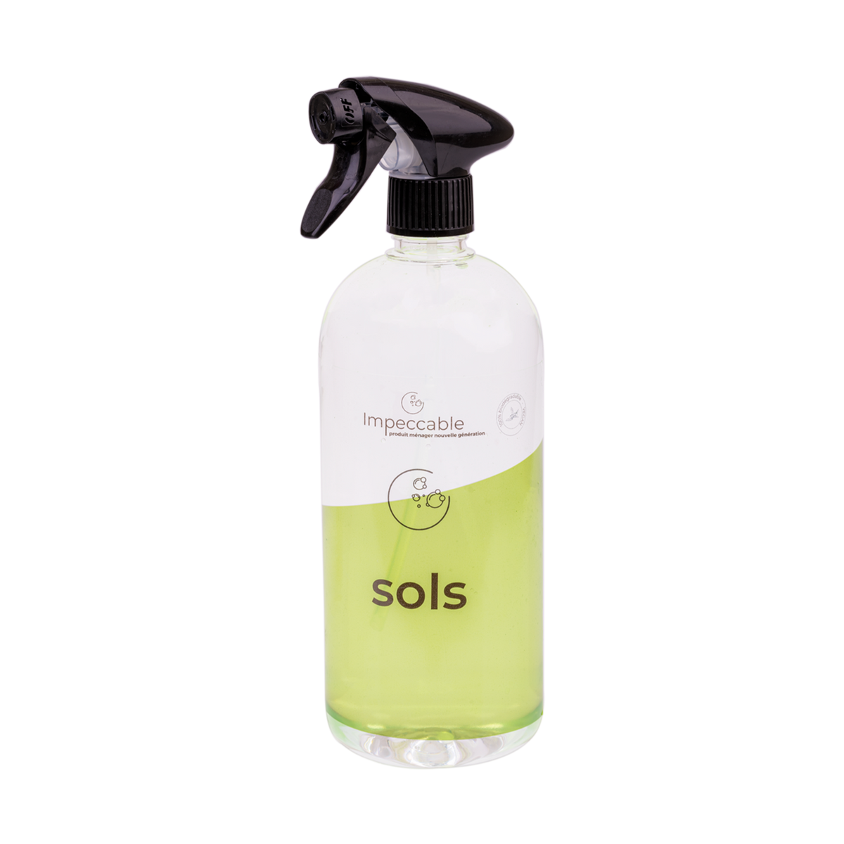 IMPECCABLE Bouteille rechargeable Contenant sol Vert