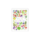LES CARTES DE LULU Carte Potager Multicolore