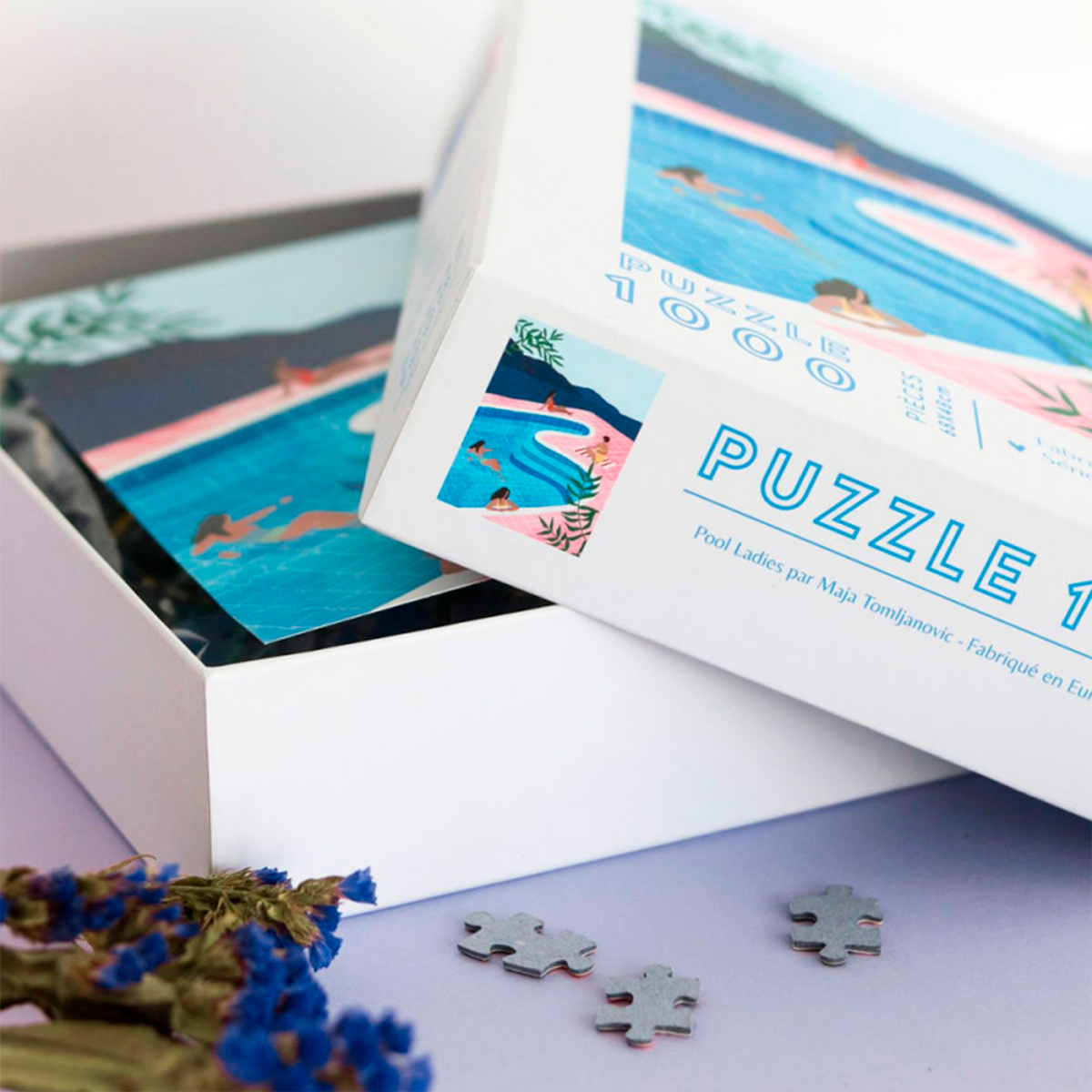 LA PETITE ÉPICERIE Puzzle Pool ladies Rose