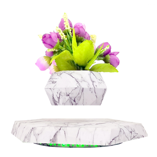 Pot de fleurs LÉVITATION coloris blanc