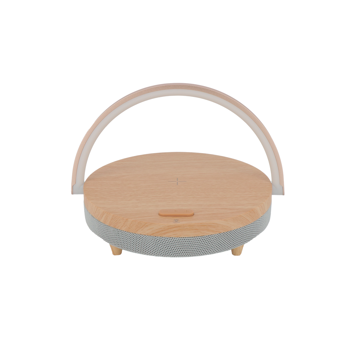 Enceinte Led bois bluetooth Bois