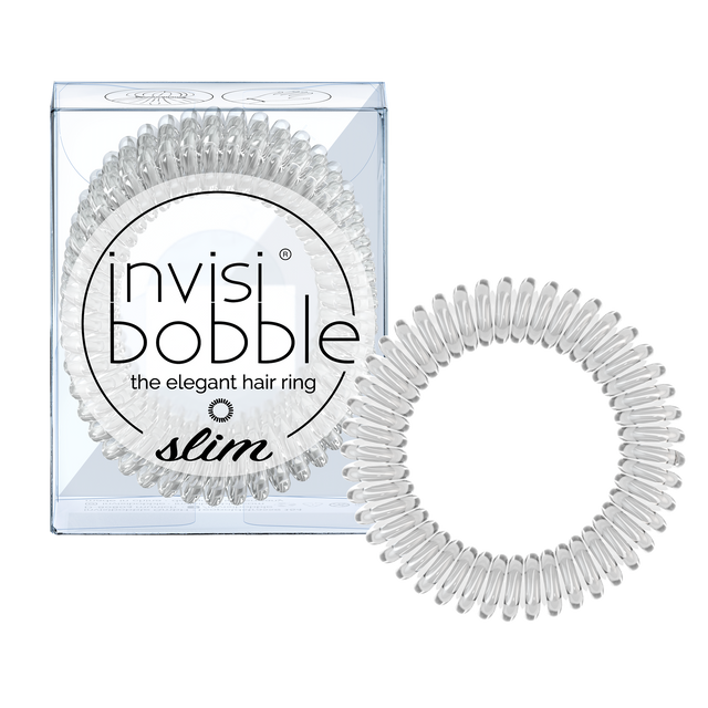 Invisibobble Élastiques SLIM Crystal Clear