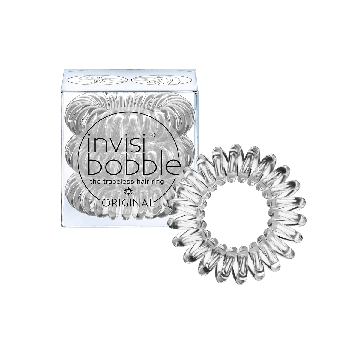 INVISIBOBBLE Élastique Original crystal clear Transparent