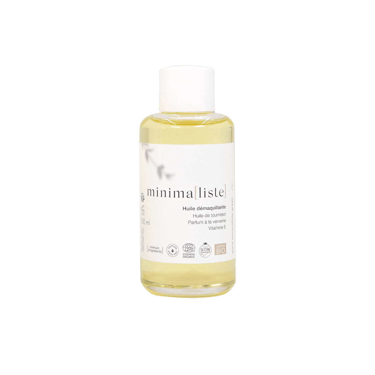 MINIMA(LISTE) Démaquillant Huile Blanc 100ML