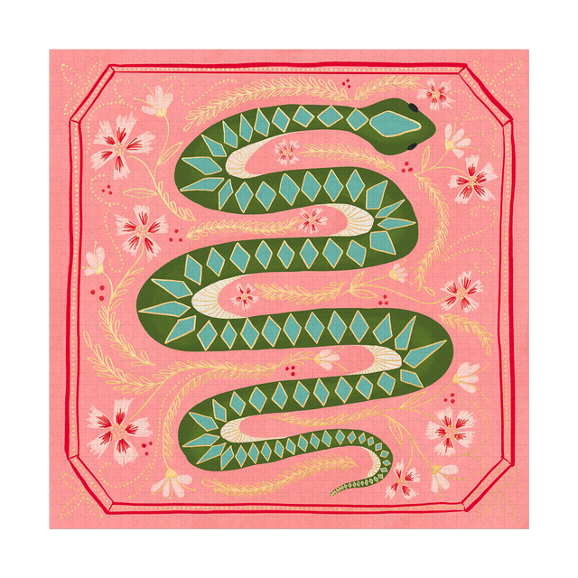 DESIGNWORKS INK Puzzle SERPENT