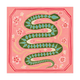 DESIGNWORKS INK Puzzle Serpent Vert