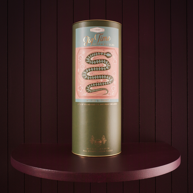 DESIGNWORKS INK Puzzle SERPENT