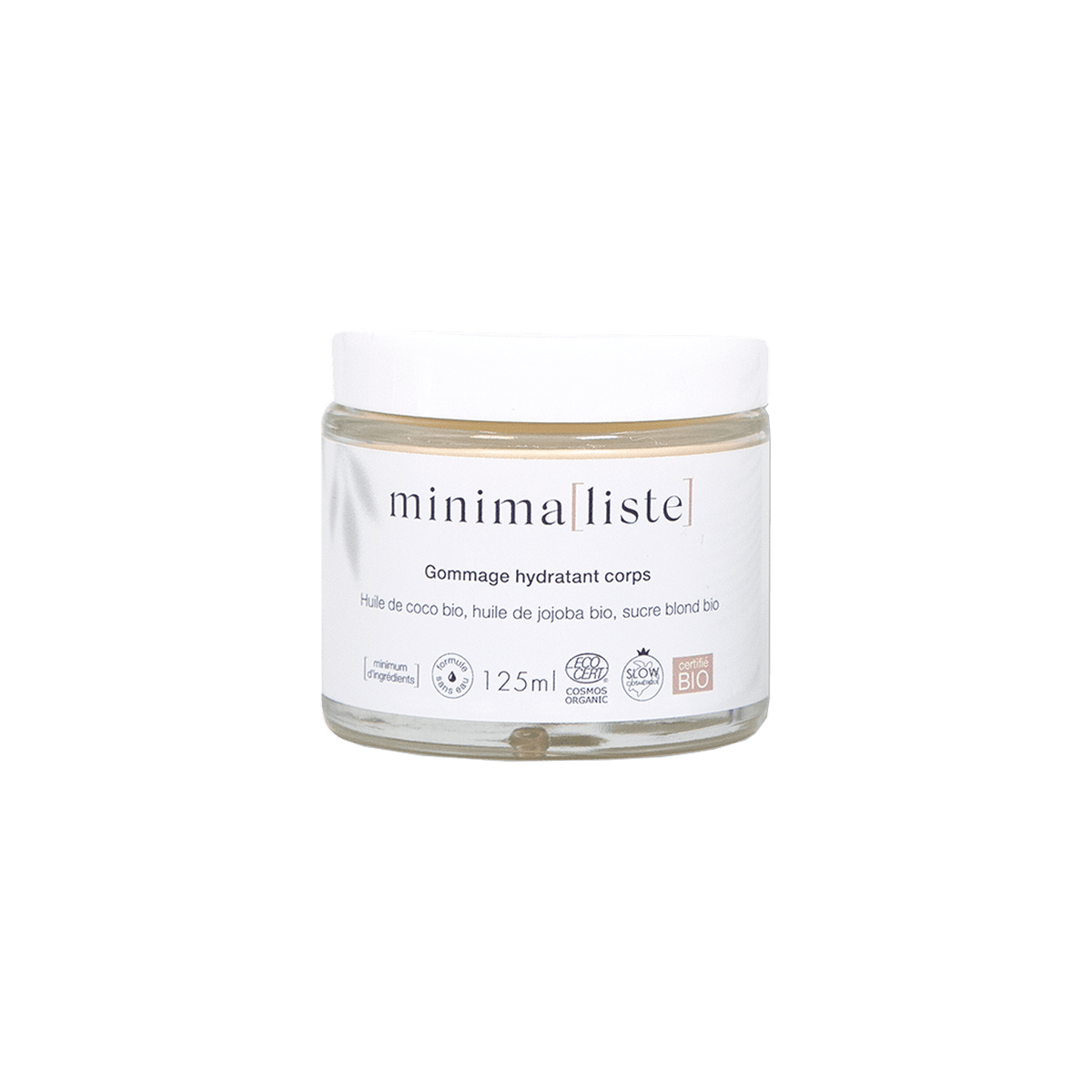 MINIMA(LISTE) Gommage corps Hydratant 125ml Blanc 125ML