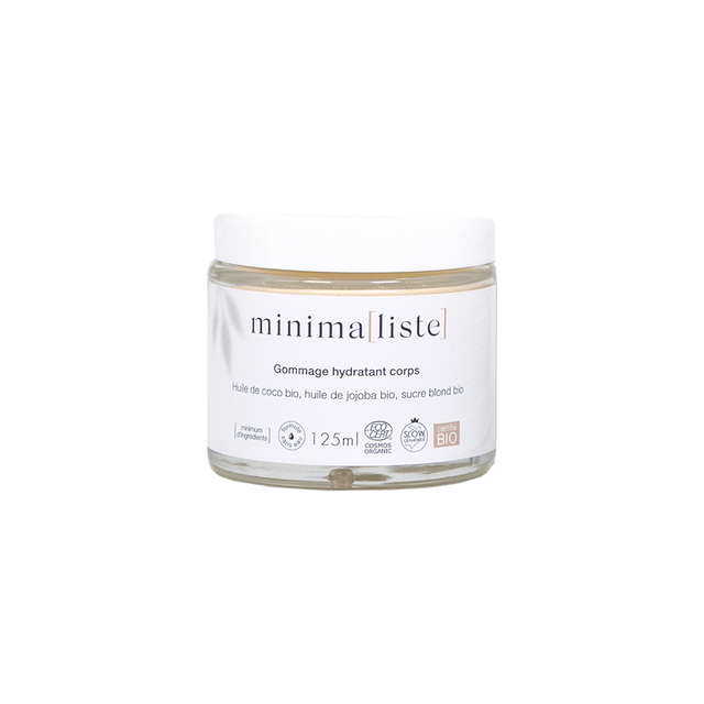 Minima(liste) Gommage corps HYDRATANT 125ML