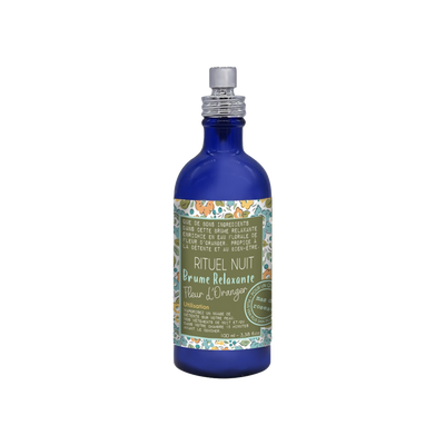 MAS DU ROSEAU Soin visage Rituel nuit - brume relaxante Bleu Fleur d'oranger 100ML