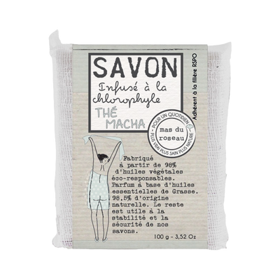 MAS DU ROSEAU Savon The matcha Blanc The matcha 100G