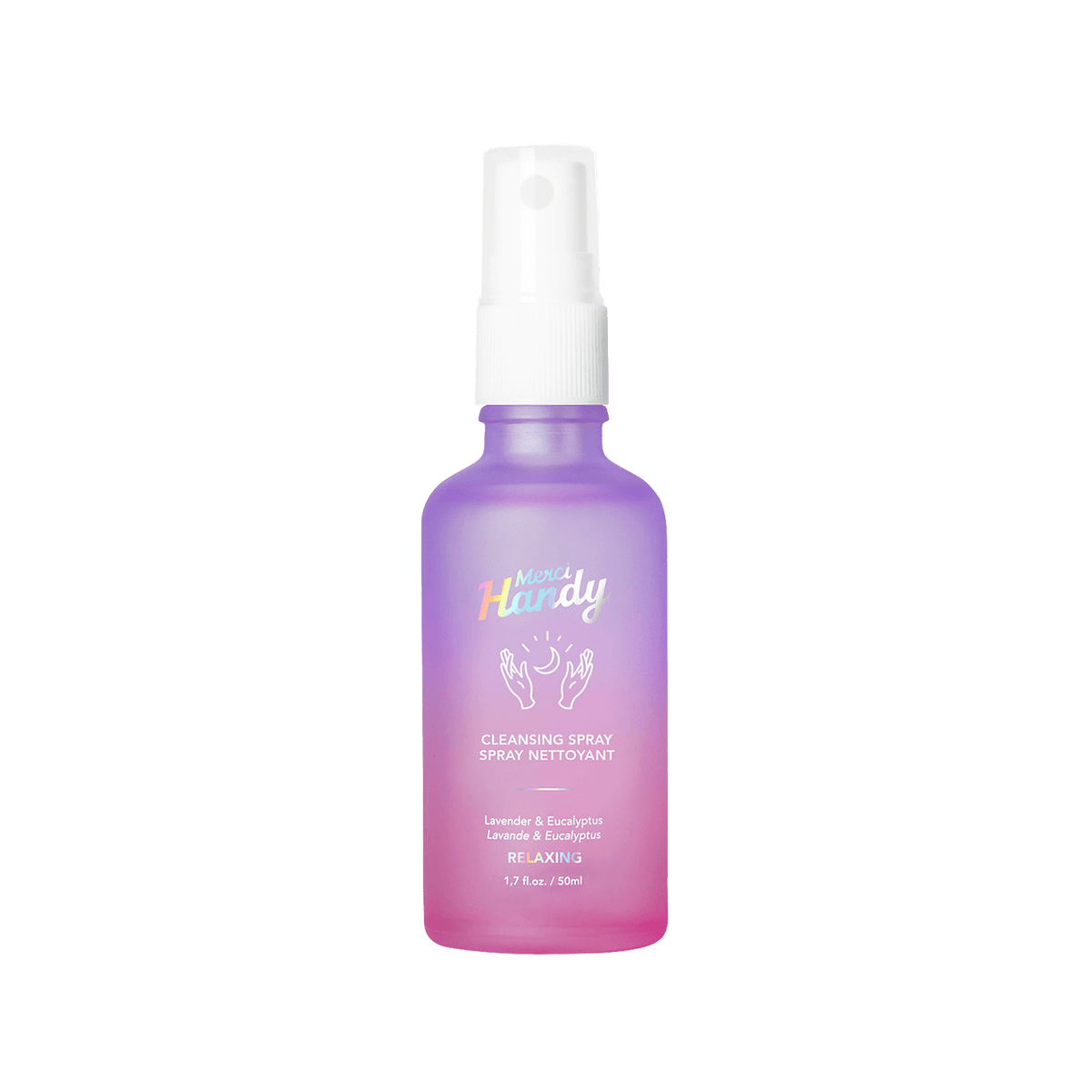 MERCI HANDY Gel mains Spray nettoyant relaxant Lavande et eucalyptus 50ML