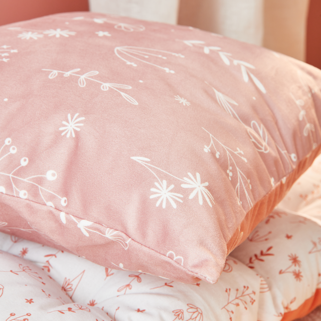4MURS Coussin DOUCE coloris rose poudré 40 x 40 cm
