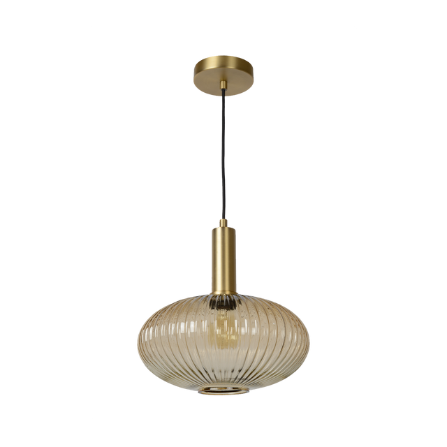 Suspension MALOTO coloris or et transparent 50 x 30 cm