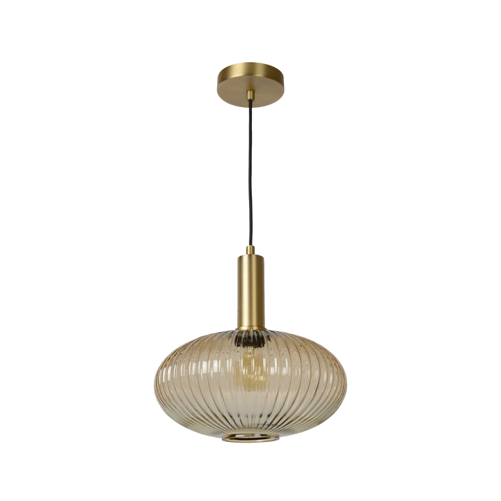 Suspension Maloto Or et transparent