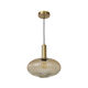 Suspension Maloto Or et transparent