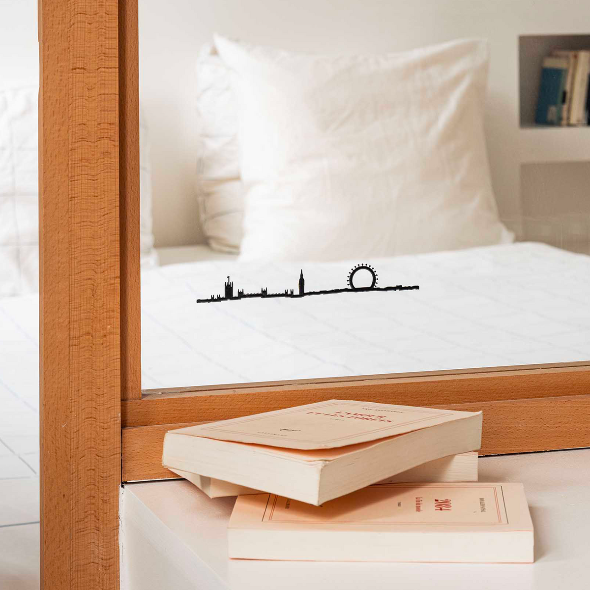 THELINE Déco murale métal Theline london mini Noir