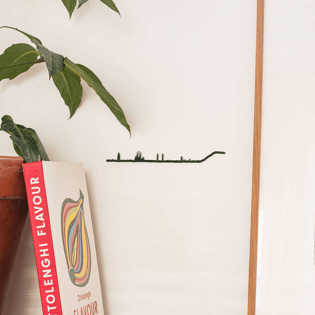 The Line Déco murale métal THELINE BARCELONA MINI noir