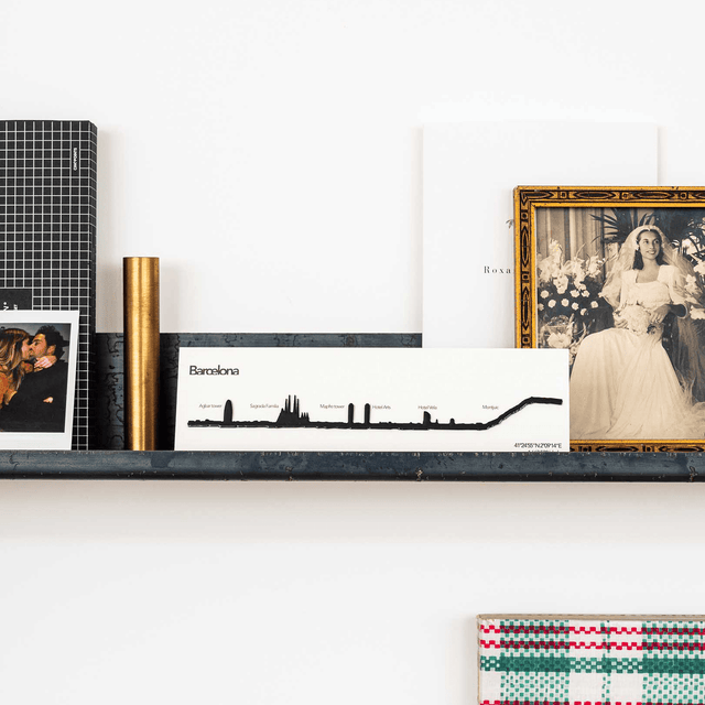 The Line Déco murale métal THELINE BARCELONA MINI noir